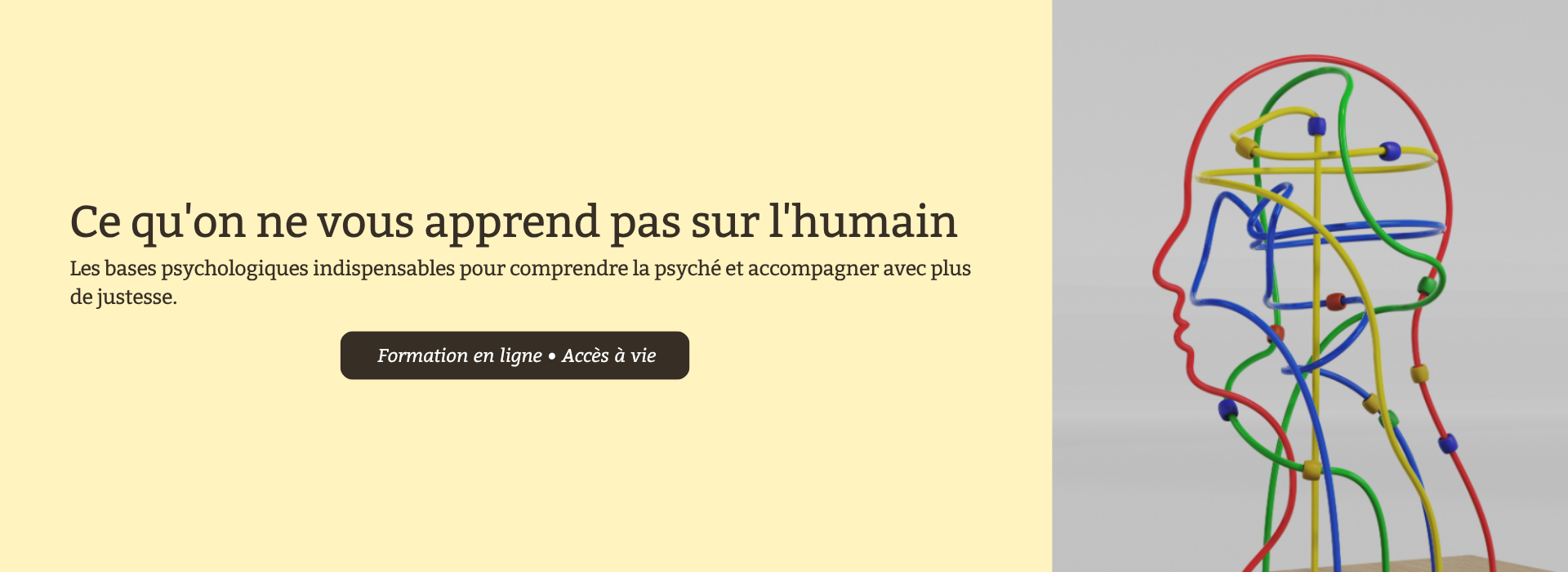 Formation en ligne autour des notions fondamentales de psychologie pour mieux accueillir votre clientèle